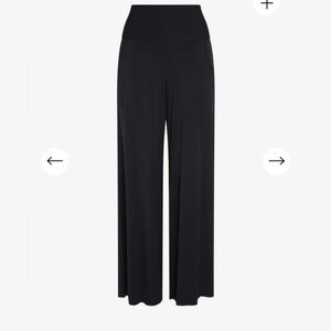 Commando Butter Black Wide-Leg Lounge Pants